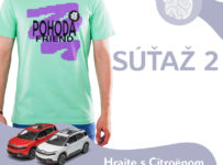 Súťaž o Pohoda merch spolu s miniatúrou Citroën