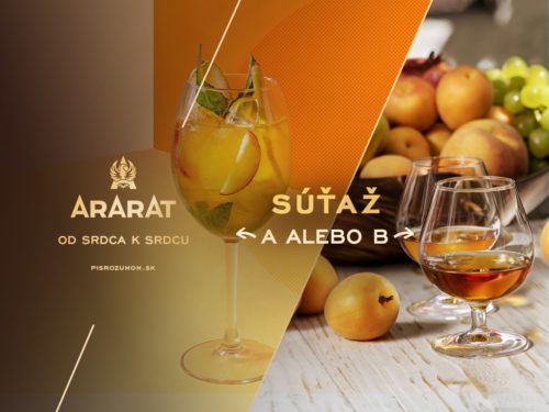 Súťaž o fľašu marhuľovej novinky ARARAT Apricot