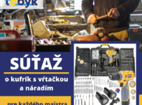 Súťaž o kufrík s vŕtačkou a náradím pre každého majstra