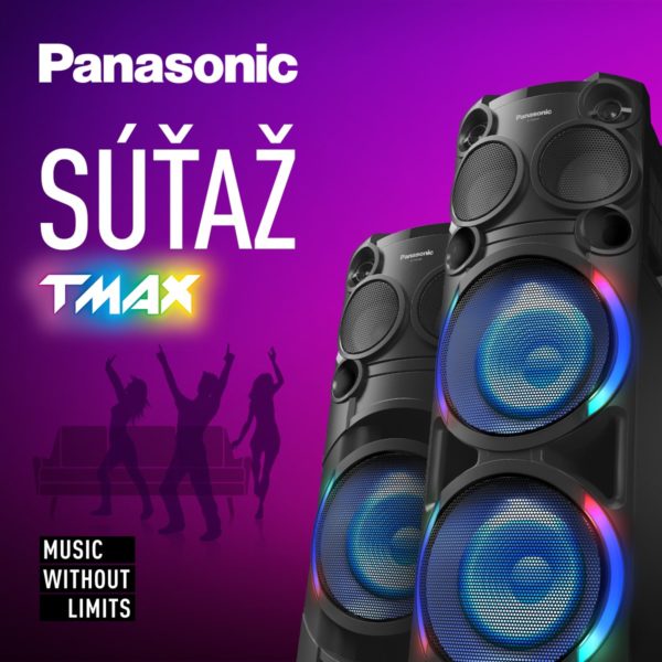 Vyhraj party speaker Panasonic TMAX | eSutaze.sk