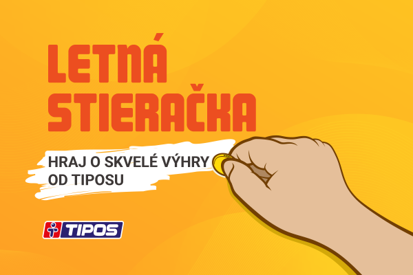 Hraj o parádne peňažné výhry od TIPOSu