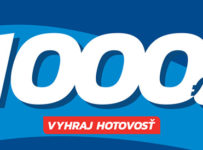 Vyhraj každý deň 1000 € v hotovosti za jediný nákup