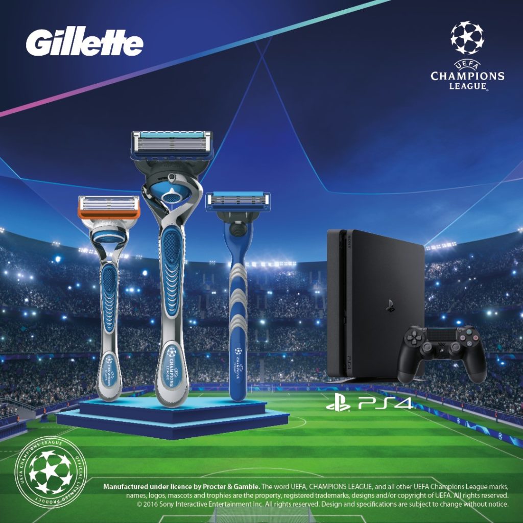 Kúpte aspoň jeden produkt Gillette a vyhrajte PlayStation 4