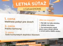 Letná súťaž s GalvaniHOME