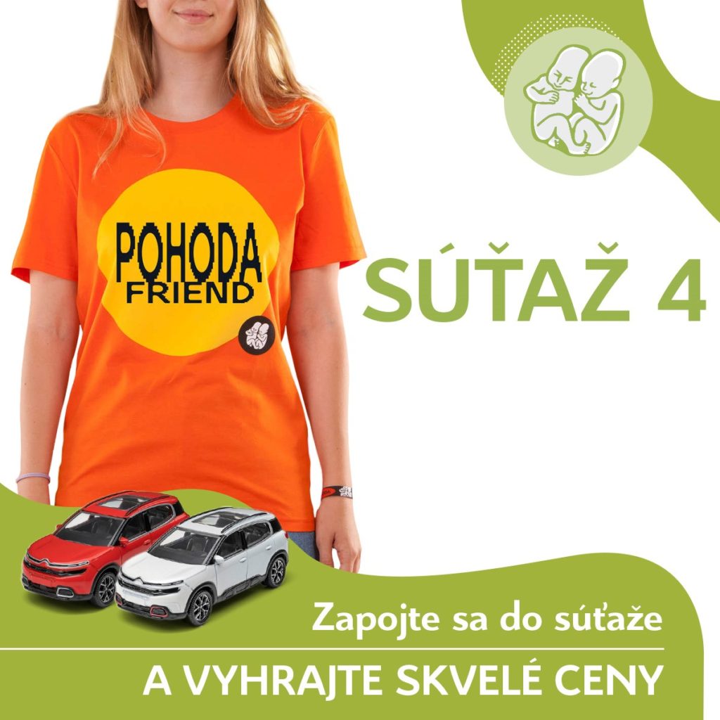 Súťaž o Pohoda merch spolu s miniatúrou Citroën