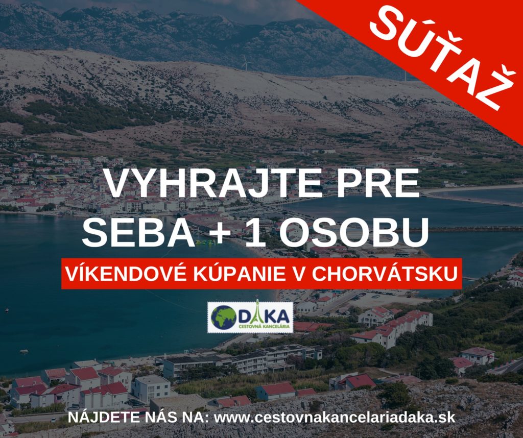 Súťaž o Víkendové kúpanie v Chorvátsku