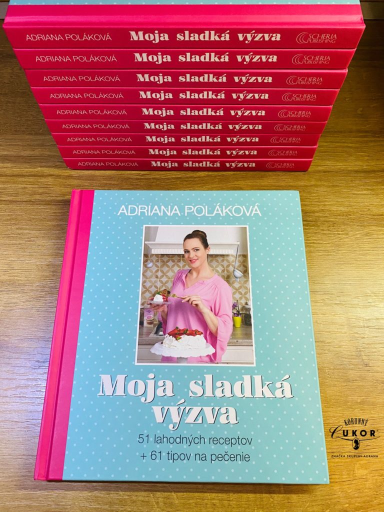 Súťaž o 10 knižiek Moja sladká výzva od Adriany Polákovej