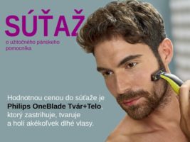 Súťaž o Philips OneBlade Tvár+Telo