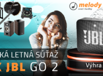 Súťaž o bezdrôtový vodeodolný reproduktor JBL GO 2 v čiernej farbe