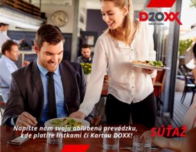Súťaž o chutný balíček od DOXX stravné lístky