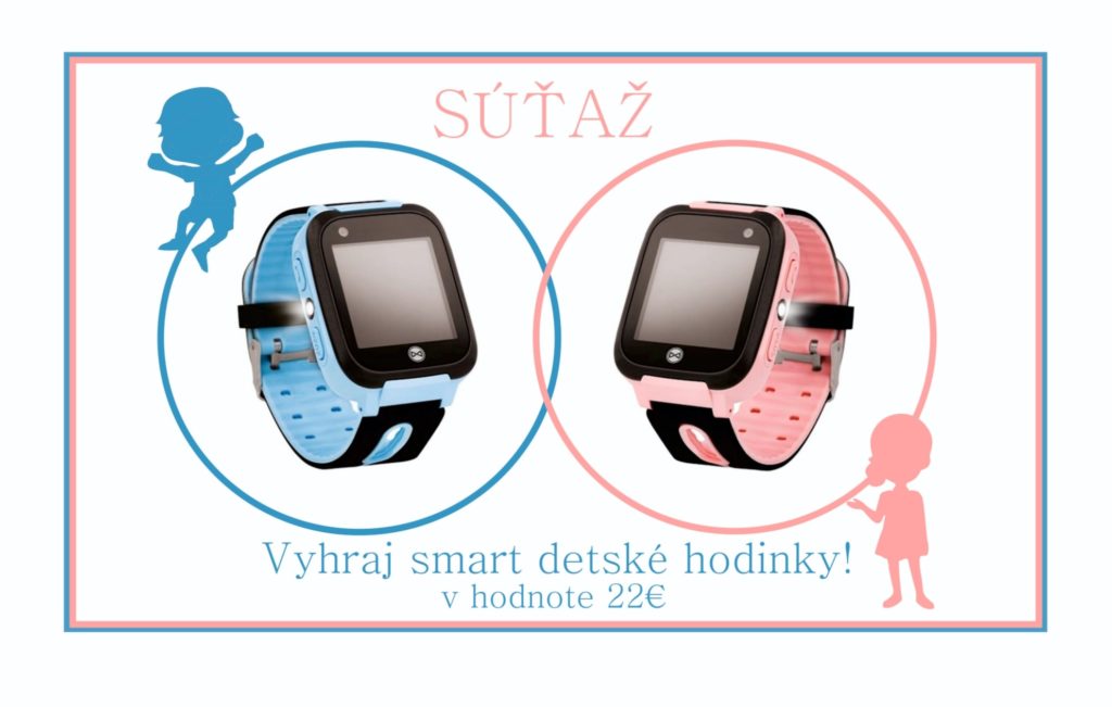 Súťaž o hodinky SMART FOREVER KIDS KW-50