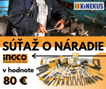Súťaž o kufrík náradia INGCO v hodnote 80€