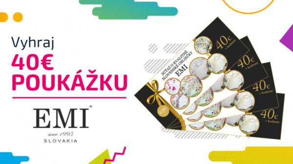 Súťaž o nákupná poukážka v hodnote 40 € od EMI Sabinov