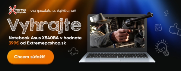Vyhrajte notebook Asus X540 v hodnote 399€
