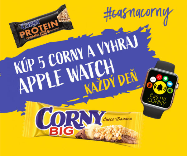 Súťaž Corny o 42x Apple Watch series