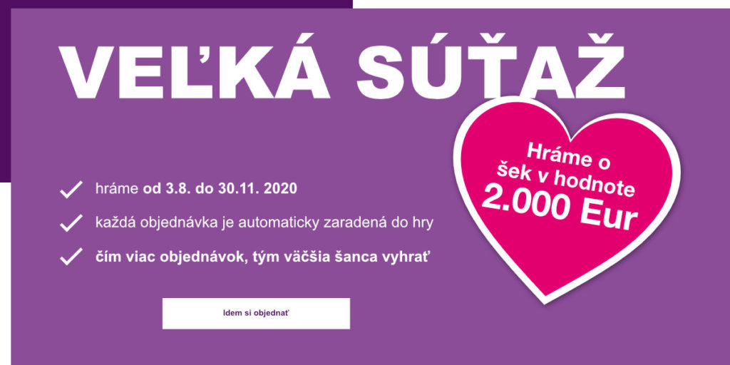 Veľká súťaž o 2000 €