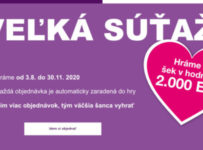 Veľká súťaž o 2000 €