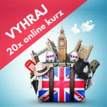 Vyhraj 20x prístup do online kurzu anglickej gramatiky