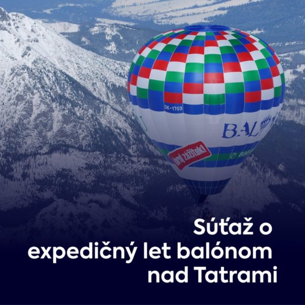 Súťaž o zimný expedičný let balónom nad Tatrami