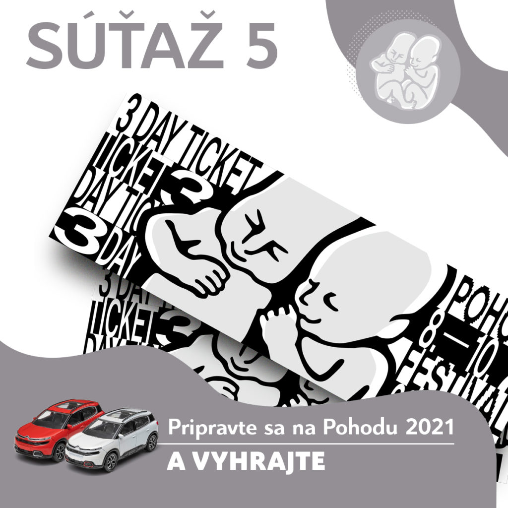 Súťaž o Pohoda merch spolu s miniatúrou Citroën