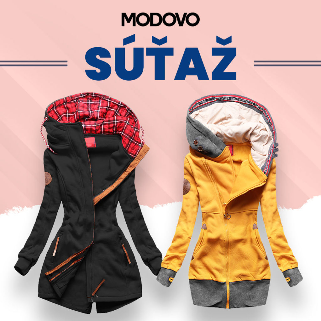 Modovo súťaž o mikiny z novej kolekcie