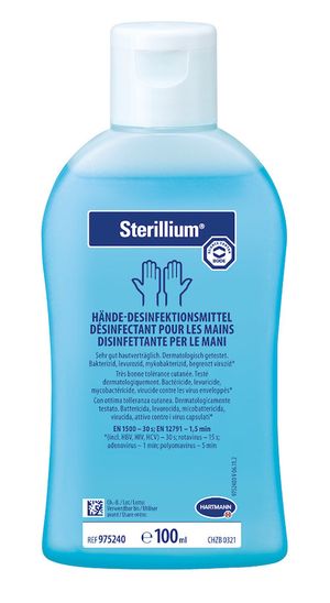 Súťaž o 3x Sterillium 100 ml