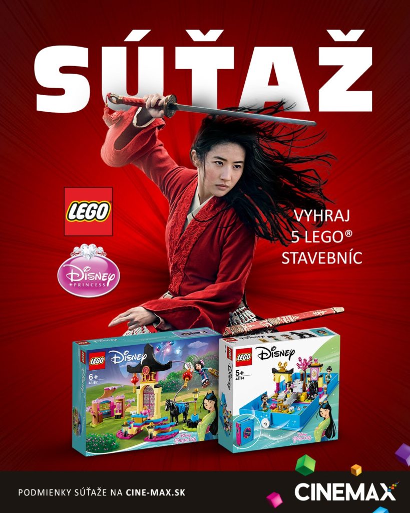 Súťaž o 5x LEGO Mulan