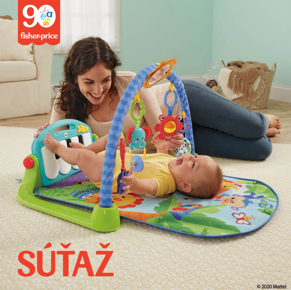 Súťaž o Hraciu dečku s pianom od Fisher-Price