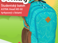 Súťaž o Študentský batoh ASTRA Head HD-92