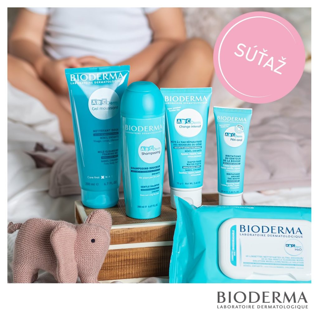 Súťaž o balíčky produktov z radu ABCDerm od BIODERMA