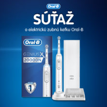 Súťaž o elektrickú zubnú kefku Oral-B