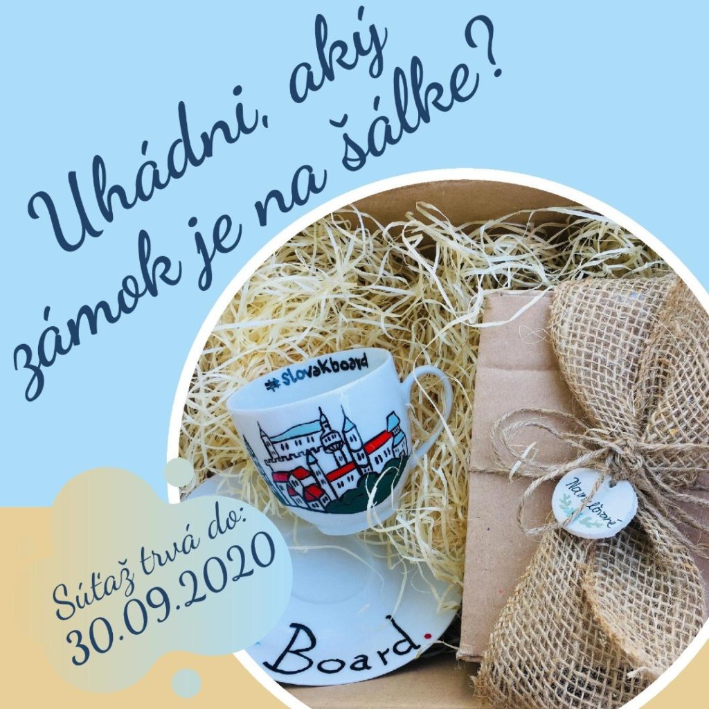 Súťaž o ručne maľovanú šálku SlovakBoard