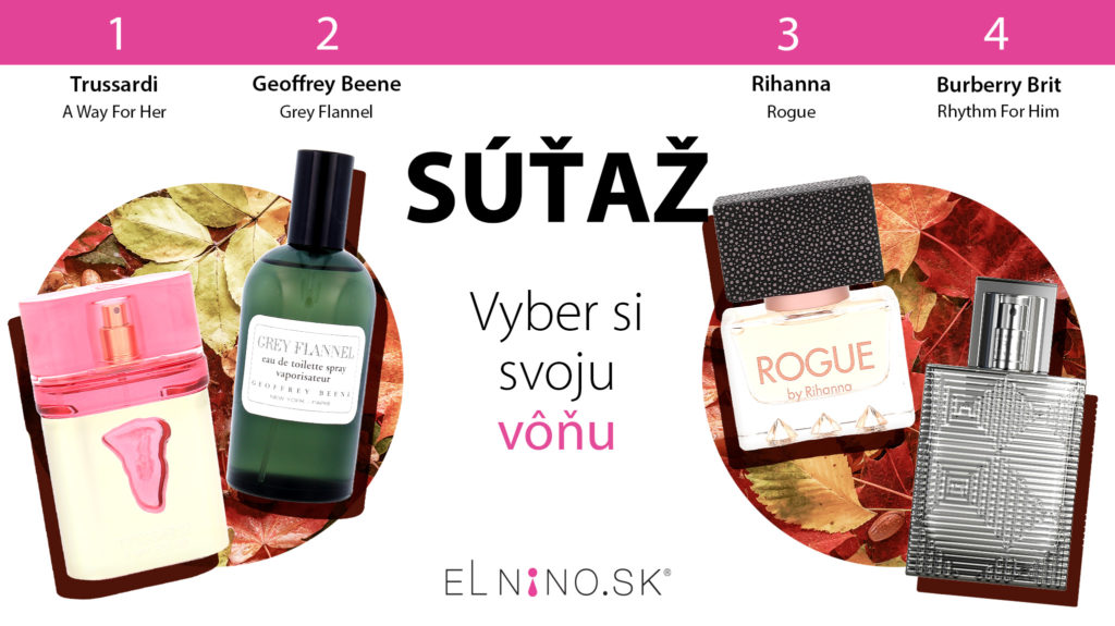 Vyber si novú vôňu a vyhraj