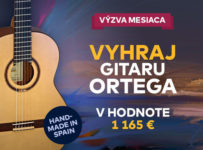 Súťaž o gitaru Ortega M5CS v hodnote 1165 €
