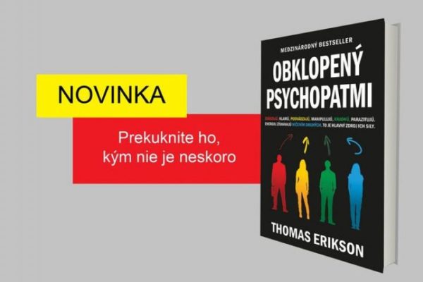Súťaž o 2 knihy Obklopený psychopatmi
