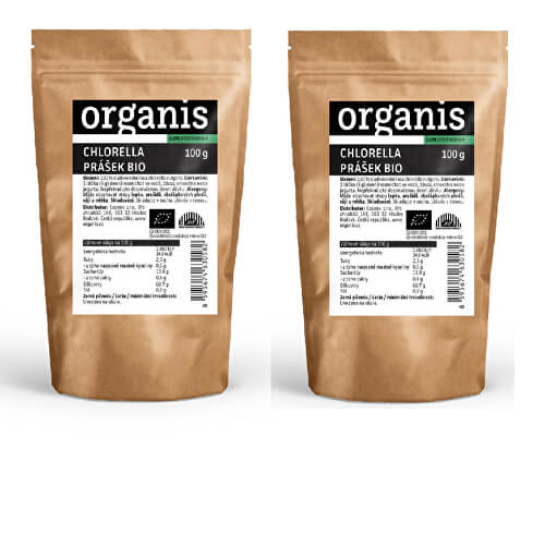 Súťaž o 2 x ORGANIS Chlorella prášok BIO 100 g