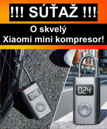 Súťaž o Xiaomi mini kompresor