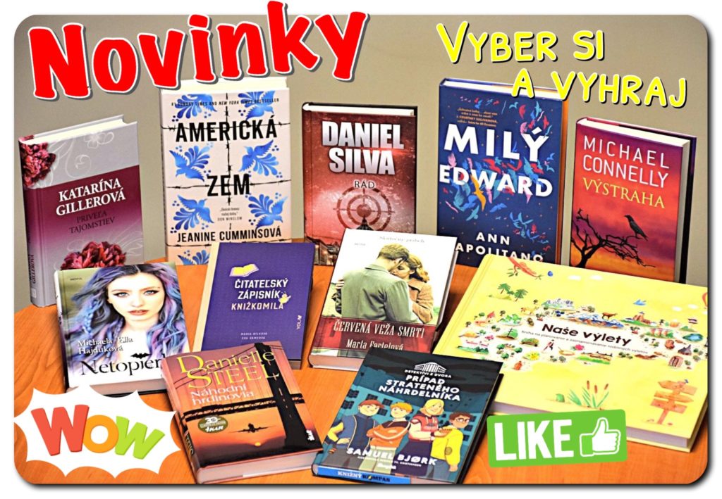 Súťaž o knžné novinky od Bux.sk