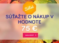 Súťaž o nákup v hodnote 75€