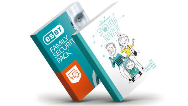 Súťažte o 4x rodinný bezpečnostný balík ESET s knihou Spojení navždy