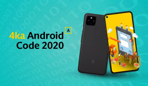 Súťaž 4ka Android Code 2020 - vyhrajte Google Pixel 5