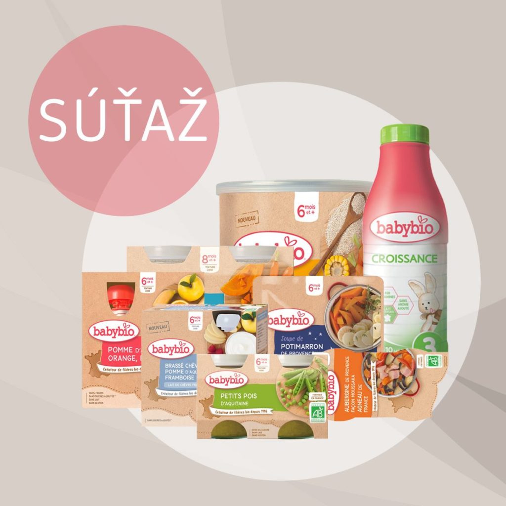 Súťaž o 10 balíkov Babybio v hodnote až 40€