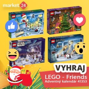 Súťaž o Adventný kalendár LEGO Friends 41353