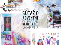 Súťaž o adventné kalendáre Barbie a Hot Wheels