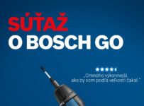 Súťaž o aku skrutkovač Bosch GO