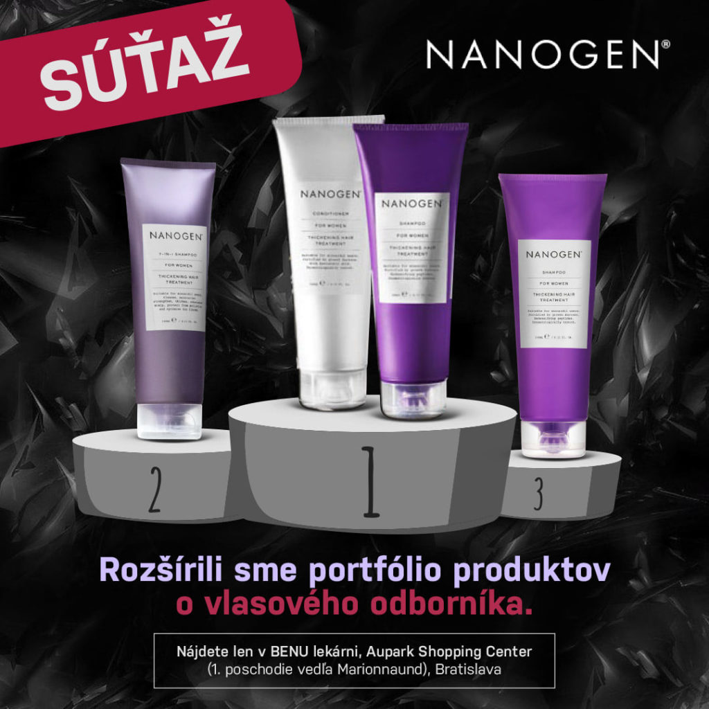 Súťaž o vlasových odborníkov značky NANOGEN