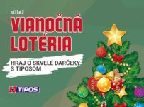 Vianočná lotéria s TIPOSom