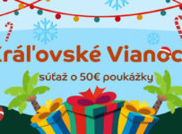 Gorila Kráľovské Vianoce, súťaž o desať poukážok v celkovej hodnote 500€