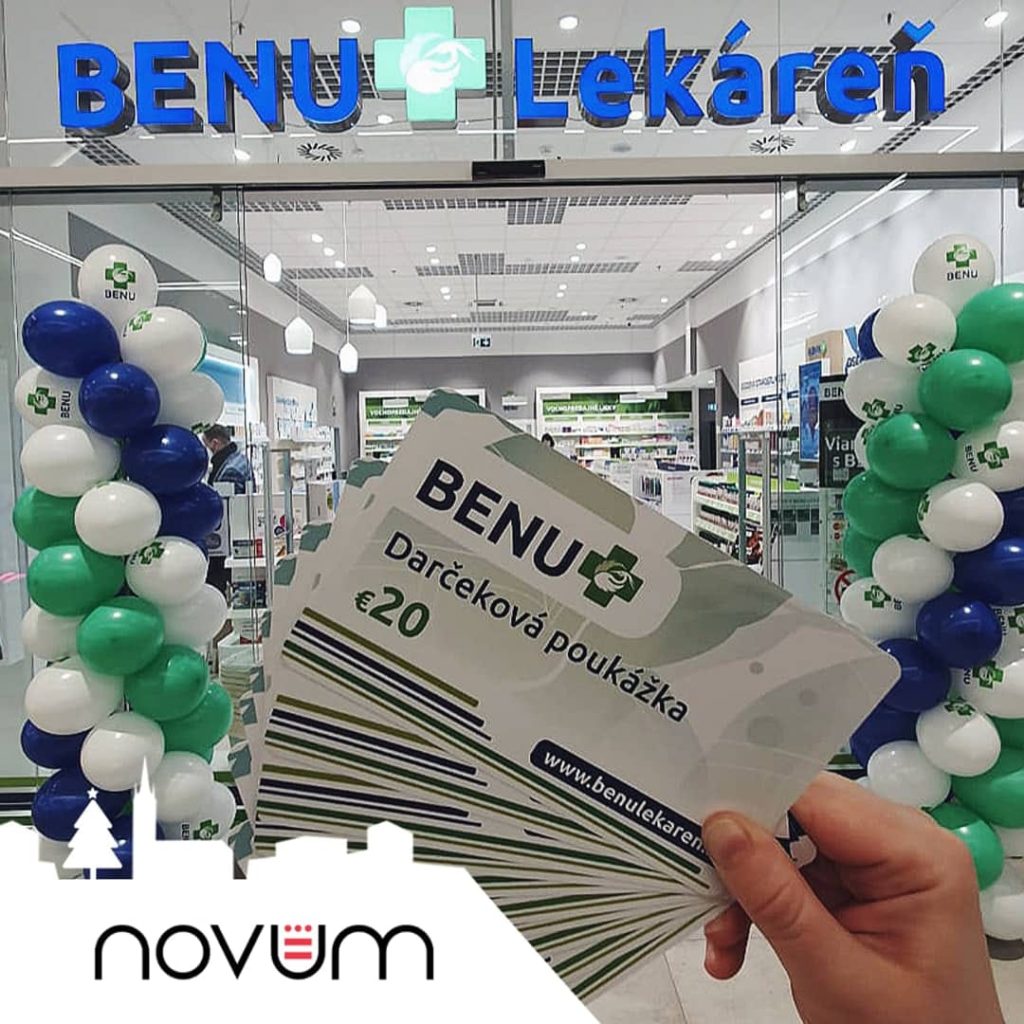 Súťaž o 5x darčekovú poukážku v hodnote 20€ do lekárne BENU