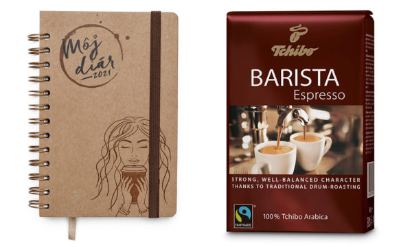 Súťaž o Tchibo diár 2020, Espresso Barista a poukážku Tchibo